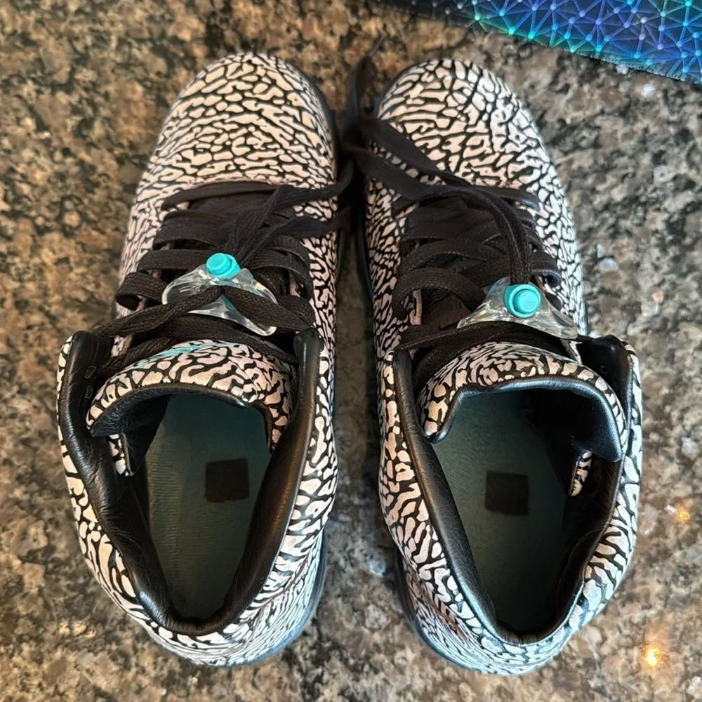 Air Jordan 3Lab5 5 Retro Black and Blue Sneakers EUC 10.5